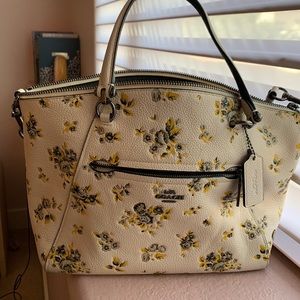 Coach Spring Leather Satchel Bag